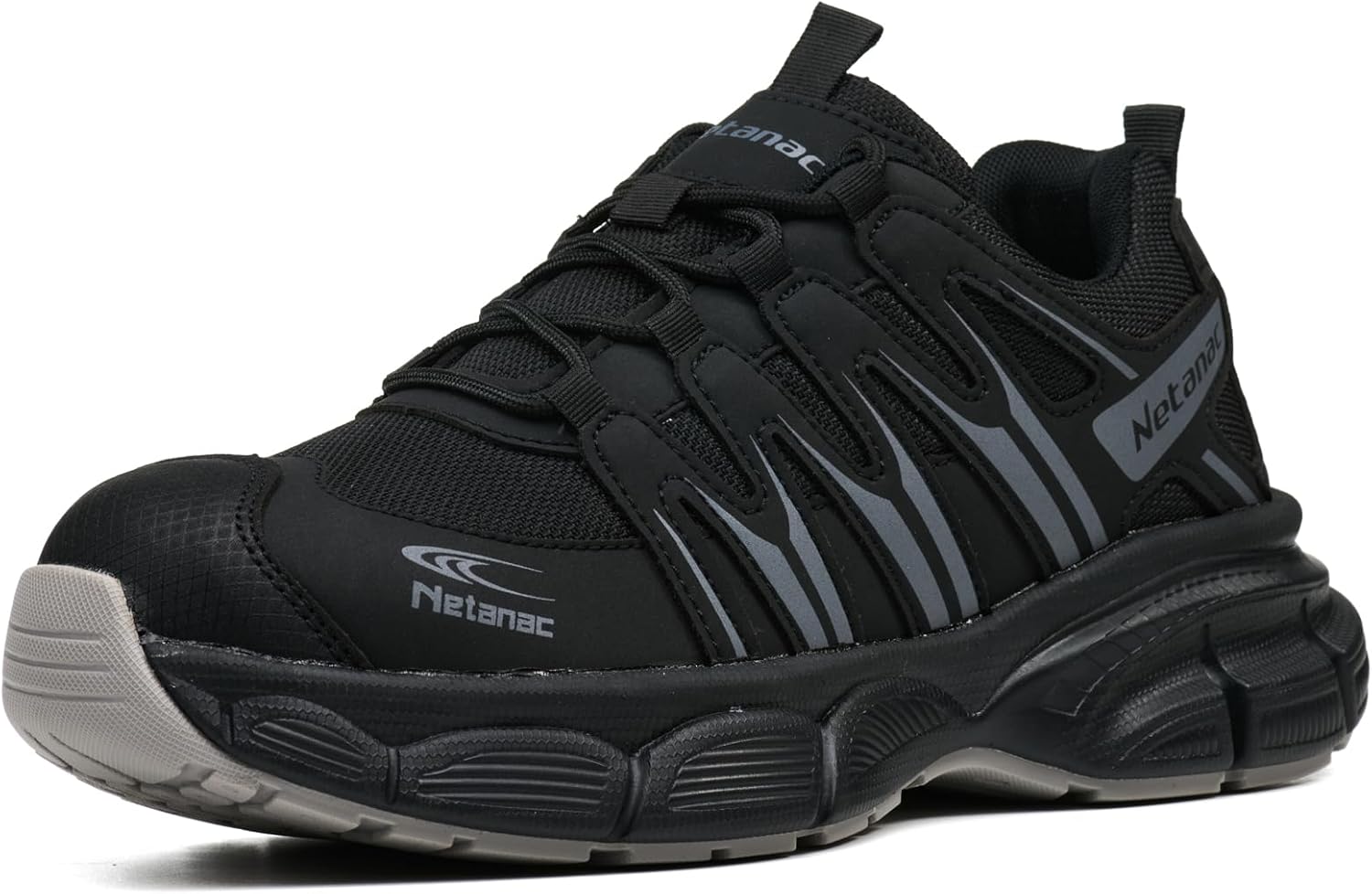 Ботинки с стальным носком для мужчин и женщин, дышащая защитная рабочая обувь с прочной мягкой подошвой, удобные кроссовки, устойчивые к проколам, для промышленного использования Netanac, серый
Ботинки с стальным носком для мужчин и женщин, дышащая защитная рабочая обувь с прочной мягкой подошвой, удобные кроссовки, устойчивые к проколам, для промышленного использования Netanac, серый