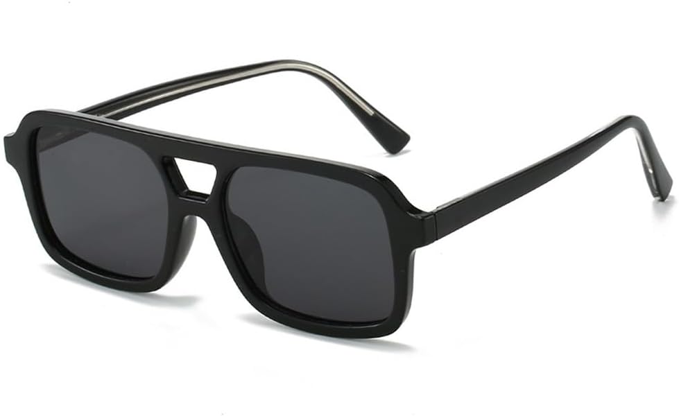 Ретро-солнцезащитные очки с двойной перемычкой для женщин, роскошные солнцезащитные очки, прозрачные, конфетные оттенки, защита от УФ-излучения UV400, модные солнцезащитные очки для мужчин generic, Black Grey
Ретро-солнцезащитные очки с двойной перемычкой для женщин, роскошные солнцезащитные очки, прозрачные, конфетные оттенки, защита от УФ-излучения UV400, модные солнцезащитные очки для мужчин generic, Black Grey