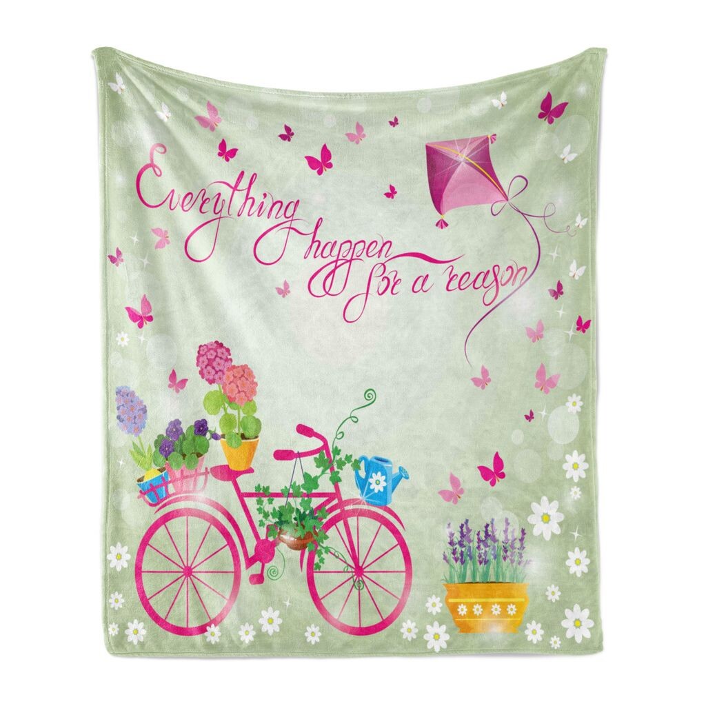 Мягкое фланелевое флисовое одеяло ABAKUHAUS Proverb, Все происходит не просто так Каллиграфия с фигурками велосипедов и воздушных змеев, Весна, 175 x 230 см, Разноцветный, белый
Мягкое фланелевое флисовое одеяло ABAKUHAUS Proverb, Все происходит не просто так Каллиграфия с фигурками велосипедов и воздушных змеев, Весна, 175 x 230 см, Разноцветный, белый