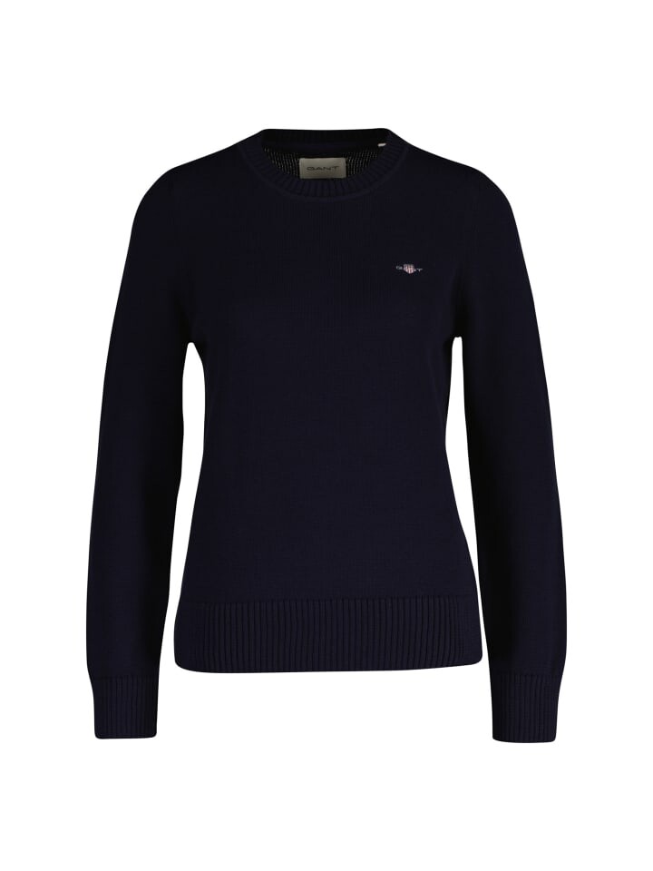 Толстовка Gant Strickpullover, цвет Blau (Evening Blue)
Толстовка Gant Strickpullover, цвет Blau (Evening Blue)