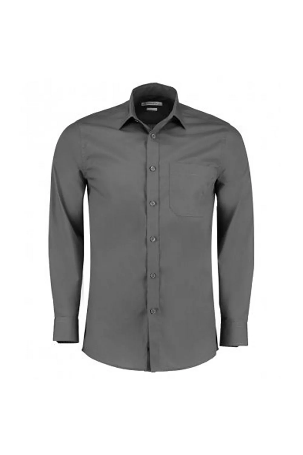 Приталенная рубашка из поплина с длинными рукавами Kustom Kit, серый
Приталенная рубашка из поплина с длинными рукавами Kustom Kit, серый
