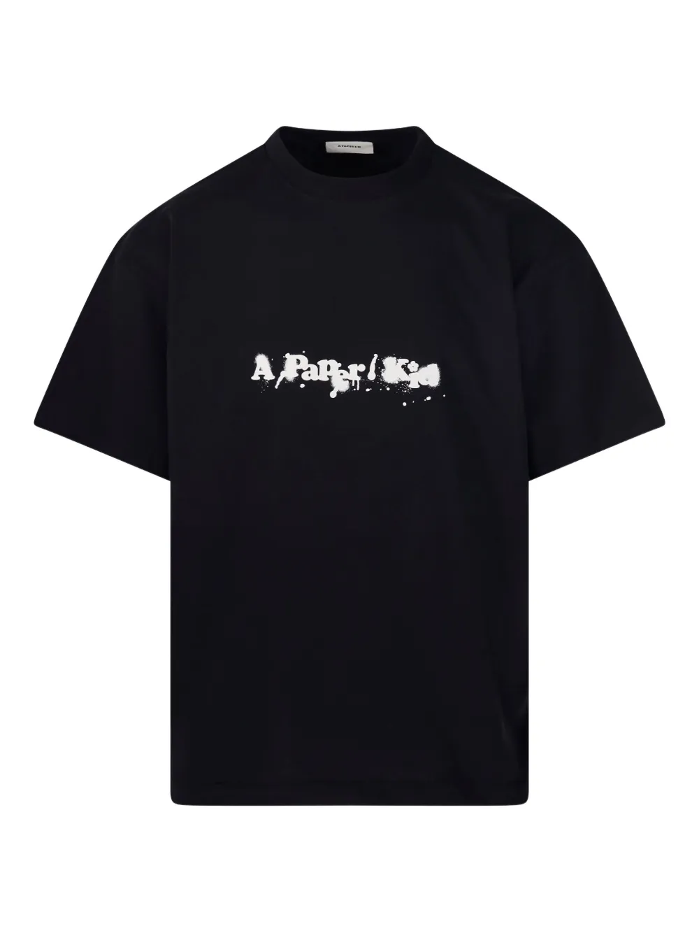 Футболка с логотипом и эффектом брызг краски A PAPER KID, черный
Футболка с логотипом и эффектом брызг краски A PAPER KID, черный