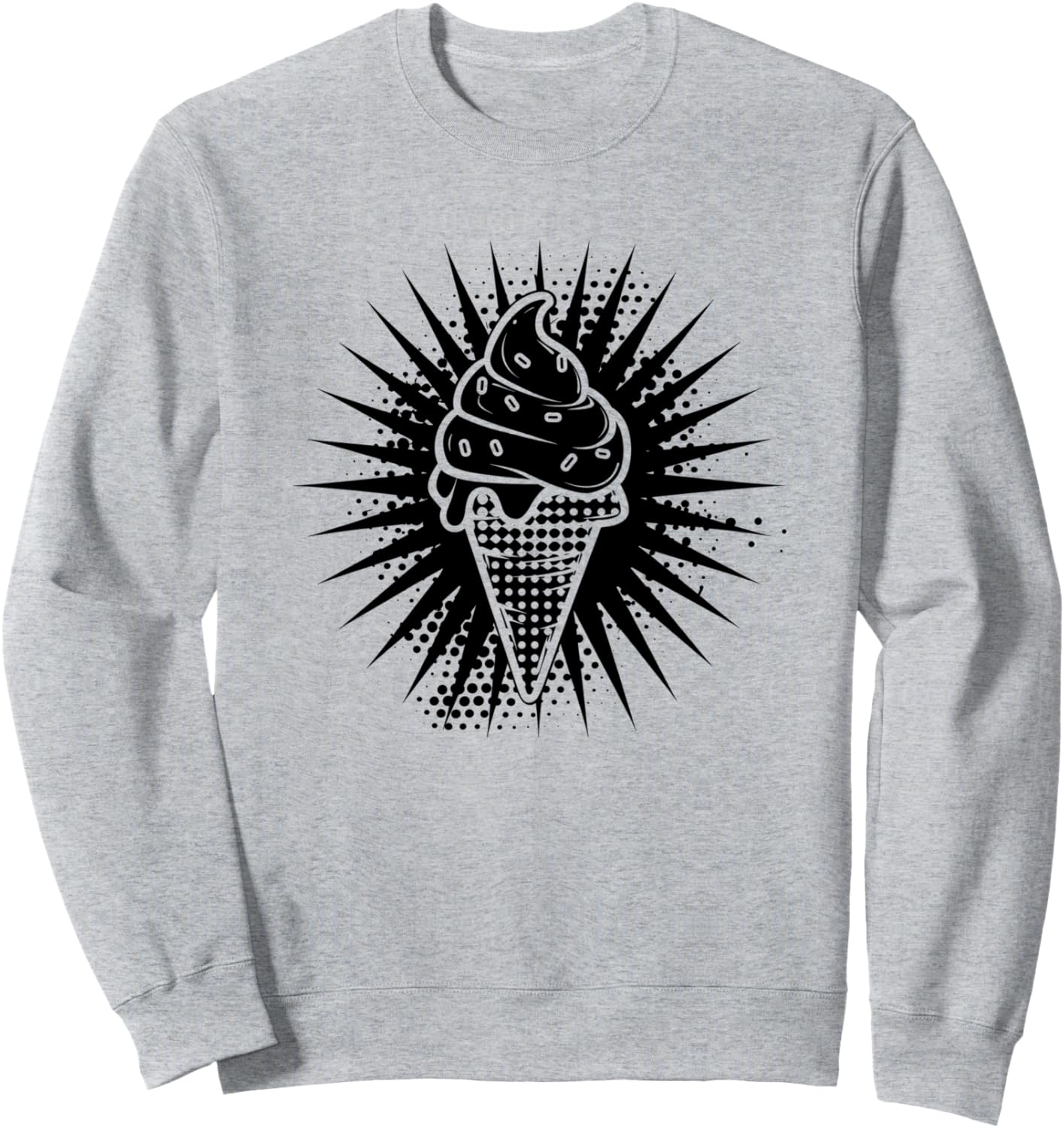 Толстовка в виде рожка мороженого Funny Sunday T-Shirts And Giveaways, серый
Толстовка в виде рожка мороженого Funny Sunday T-Shirts And Giveaways, серый