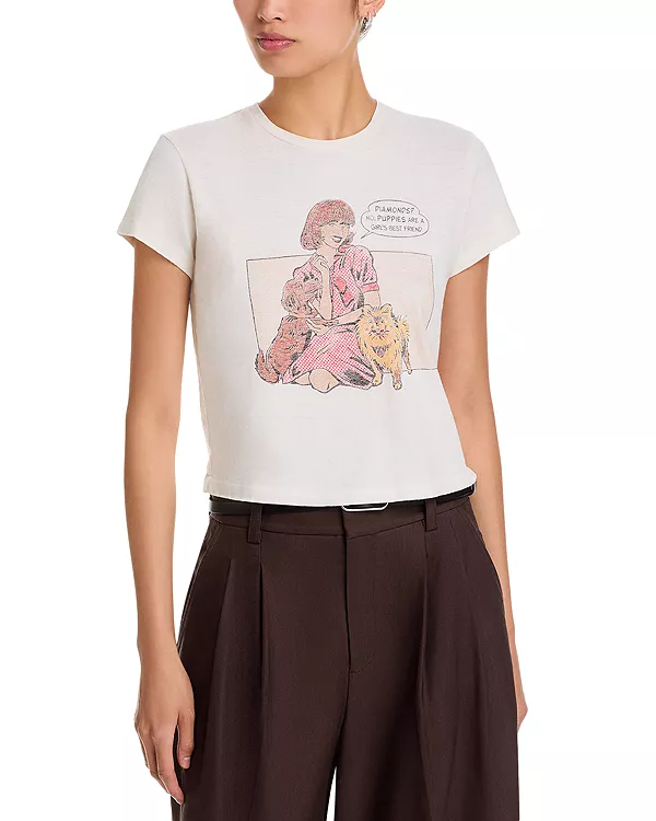 Футболка "50S boxy puppies" Re/Done, белый
Футболка "50S boxy puppies" Re/Done, белый