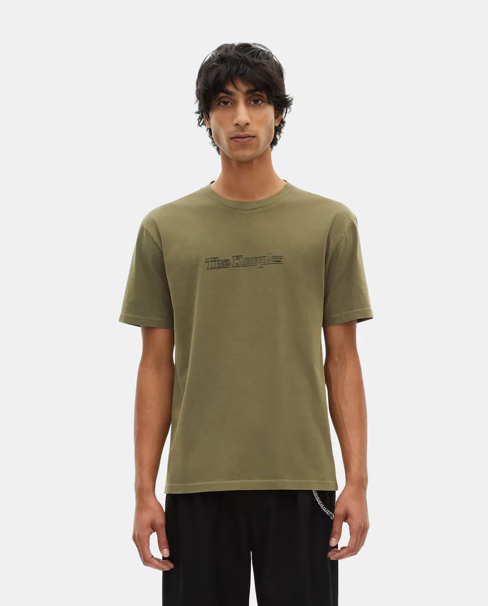 Футболка мужская с винтажным логотипом The Kooples, темно-зеленый
Футболка мужская с винтажным логотипом The Kooples, темно-зеленый