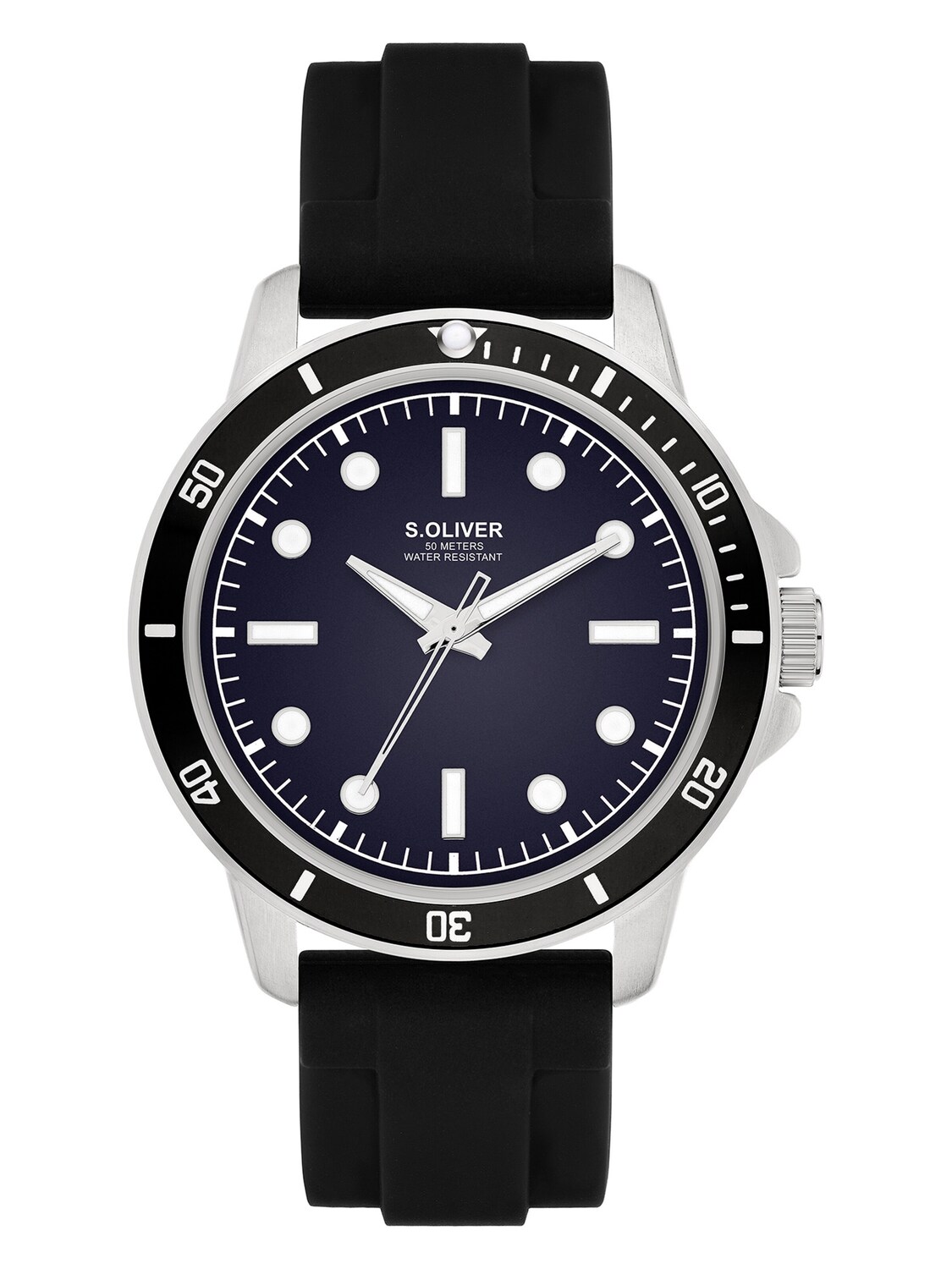 s.Oliver Аналоговые часы в черном цвете
s.Oliver Аналоговые часы в черном цвете