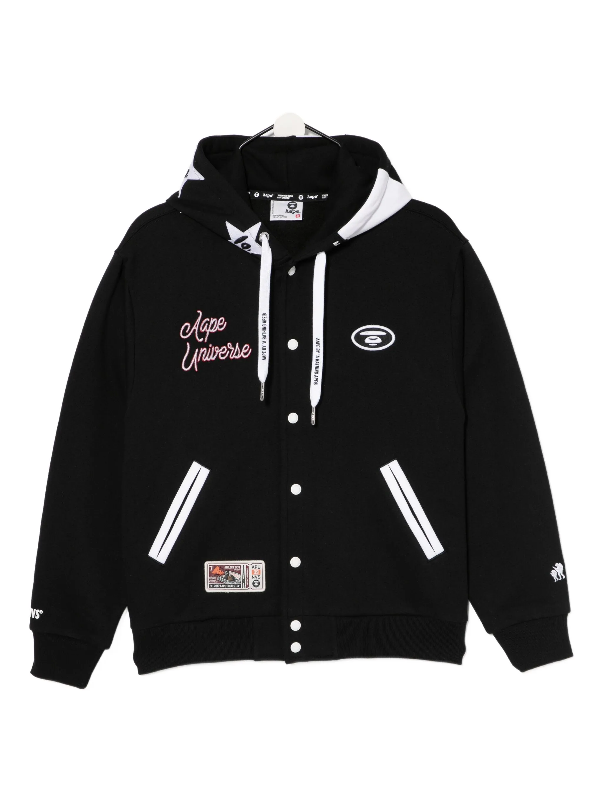 Бомбер Moonface Aape By A Bathing Ape, черный
Бомбер Moonface Aape By A Bathing Ape, черный