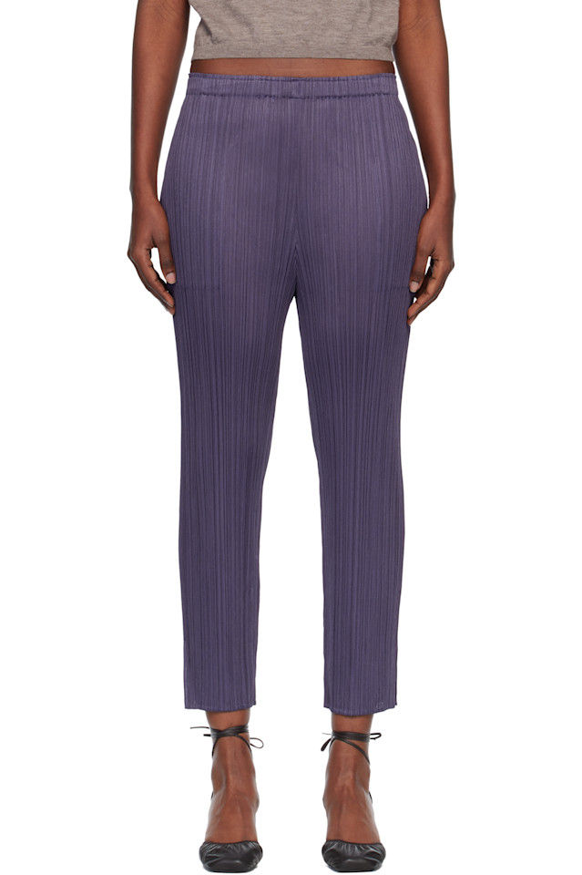 Pleats Please Issey Miyake Серые брюки ежемесячного цвета, июль
Pleats Please Issey Miyake Серые брюки ежемесячного цвета, июль