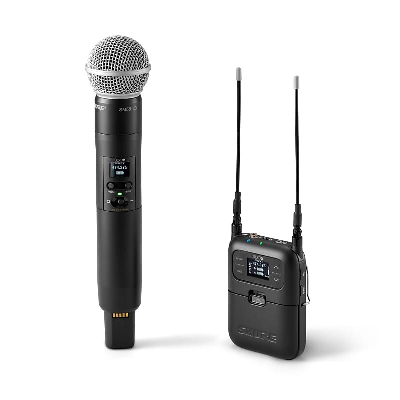 Беспроводная система Shure Shure SLXD25/SM58=-H55 Wireless System with SM58 Handheld Transmitter
Беспроводная система Shure Shure SLXD25/SM58=-H55 Wireless System with SM58 Handheld Transmitter