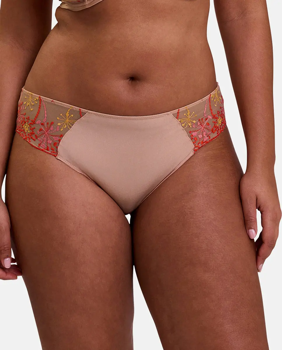 Трусики из кружева и микрофибры Sans Complexe, натуральный
Трусики из кружева и микрофибры Sans Complexe, натуральный