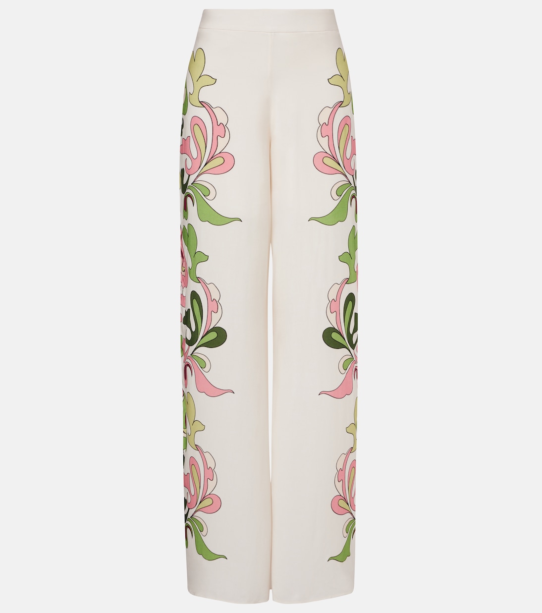 Брюки Inamorata с высокой талией и принтом Adriana Degreas, белый
Брюки Inamorata с высокой талией и принтом Adriana Degreas, белый