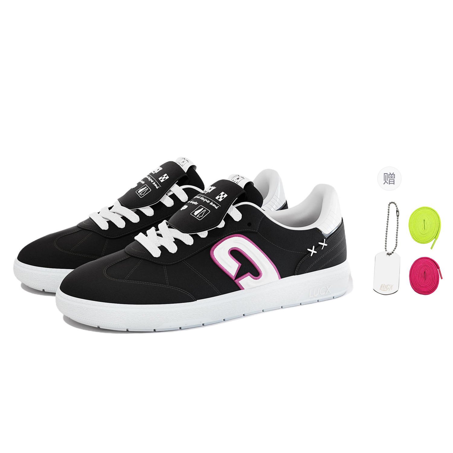 LUCX Скользоустойчивые износостойкие дышащие лоу-топ скейтборд кроссовки унисекс черно-розовые черно-белые, цвет Black White
LUCX Скользоустойчивые износостойкие дышащие лоу-топ скейтборд кроссовки унисекс черно-розовые черно-белые, цвет Black White