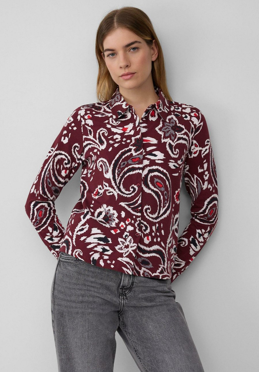 Блуза s.Oliver Button-down blouse, Bordeaux
Блуза s.Oliver Button-down blouse, Bordeaux