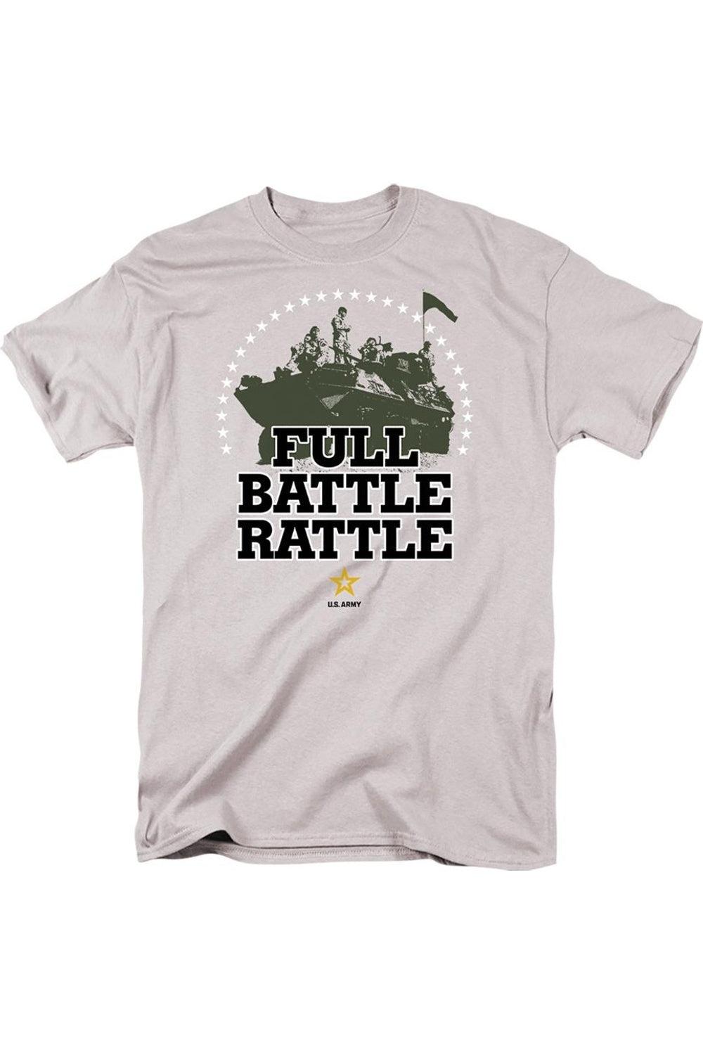 Футболка US ARMY Full Battle Rattle с коротким рукавом для взрослых Gildan, серебряный
Футболка US ARMY Full Battle Rattle с коротким рукавом для взрослых Gildan, серебряный