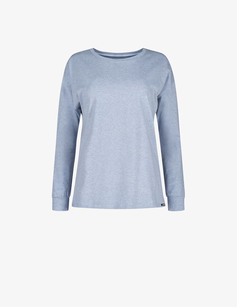 Топ с длинными рукавами SKINY, светло-голубой
Топ с длинными рукавами SKINY, светло-голубой