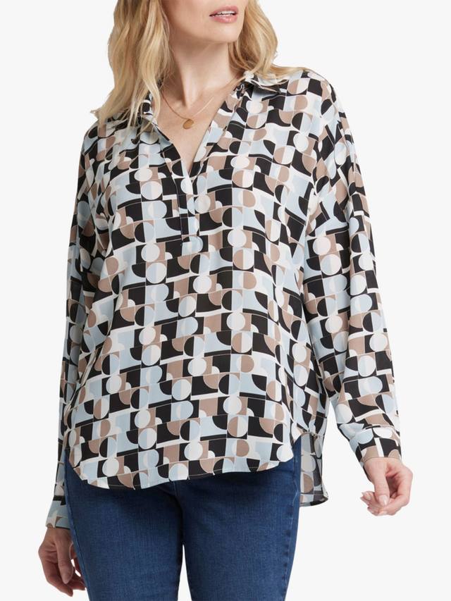 Блузка Becky Popover NYDJ, Light & Fog
Блузка Becky Popover NYDJ, Light & Fog