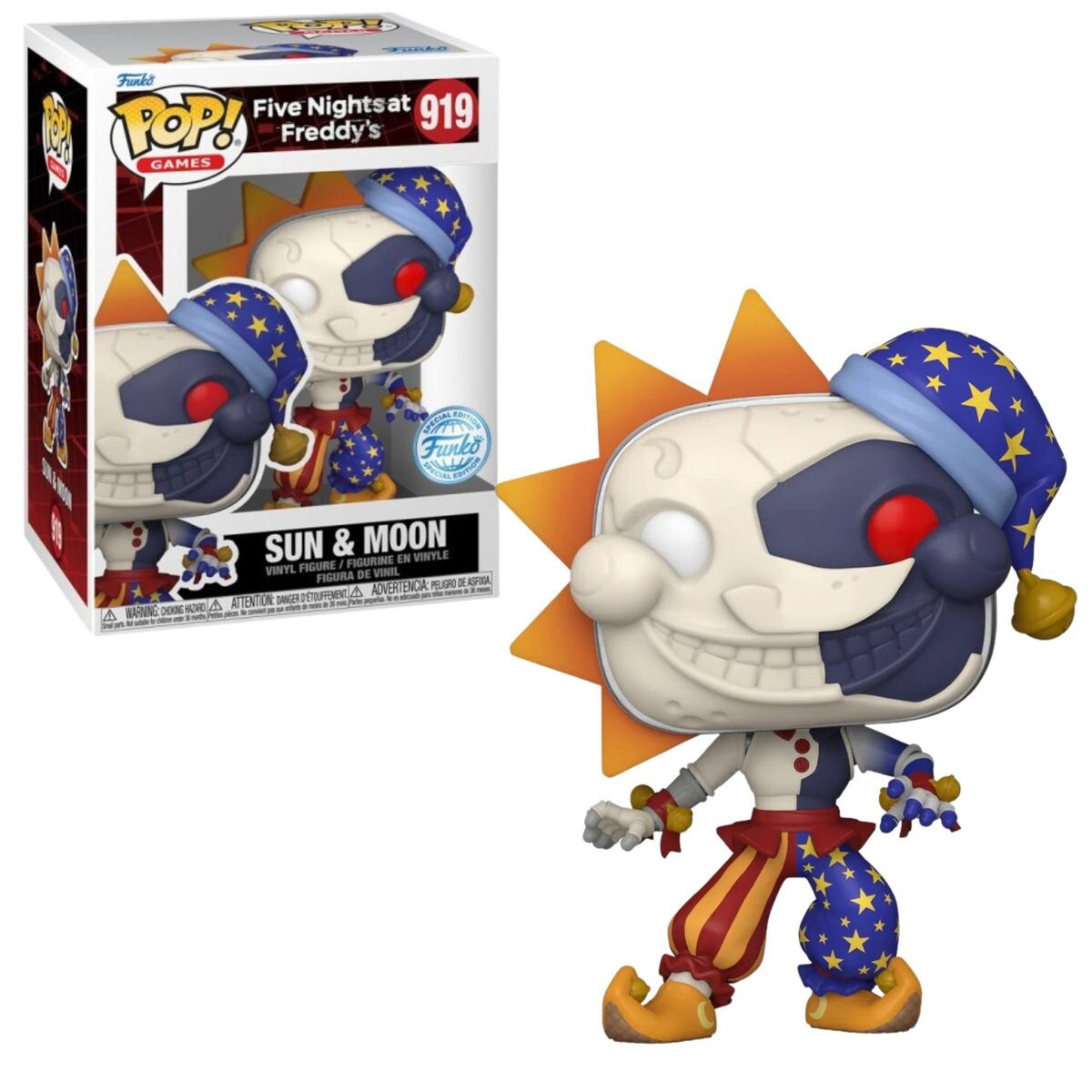 Funko POP! Солнце и Луна - Fnaf Five Nights At Freddy'S #919
Funko POP! Солнце и Луна - Fnaf Five Nights At Freddy'S #919