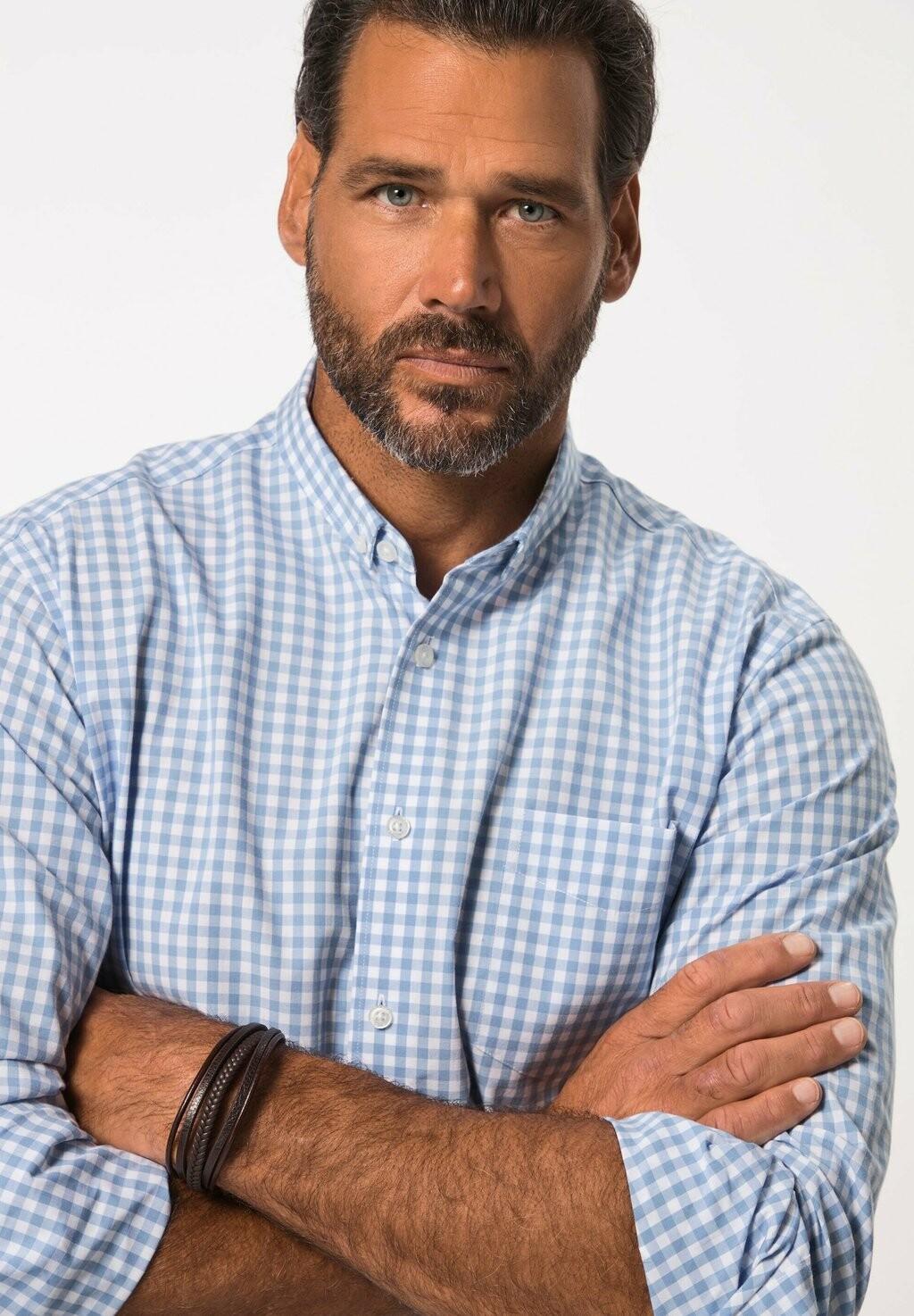 Рубашка Check Long Sleeve Mini Button-Down Collar Modern Fit JP1880, каменно-голубой
Рубашка Check Long Sleeve Mini Button-Down Collar Modern Fit JP1880, каменно-голубой