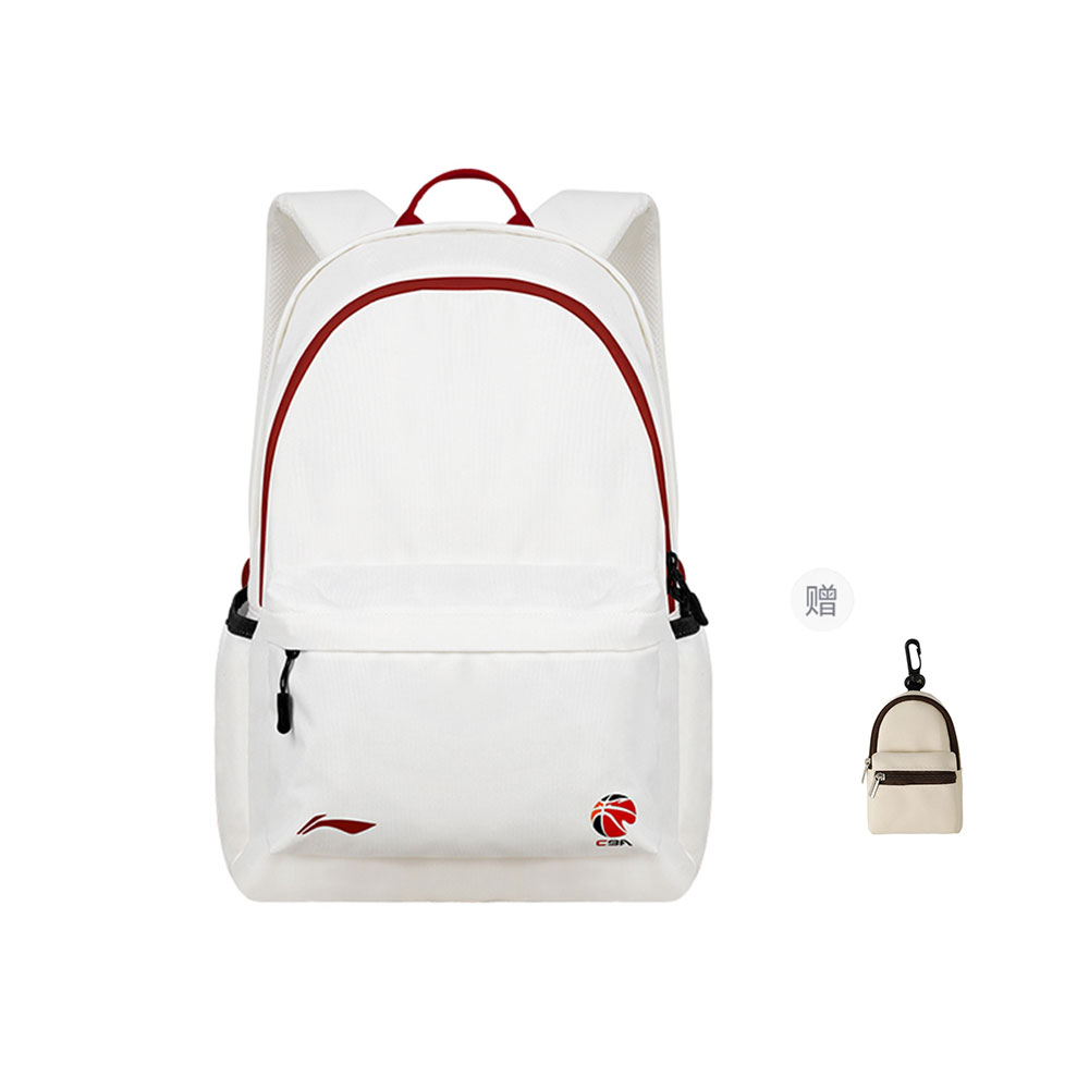 Рюкзак LiNing из полиэстера, стандартный размер, унисекс, белый с красным
Рюкзак LiNing из полиэстера, стандартный размер, унисекс, белый с красным