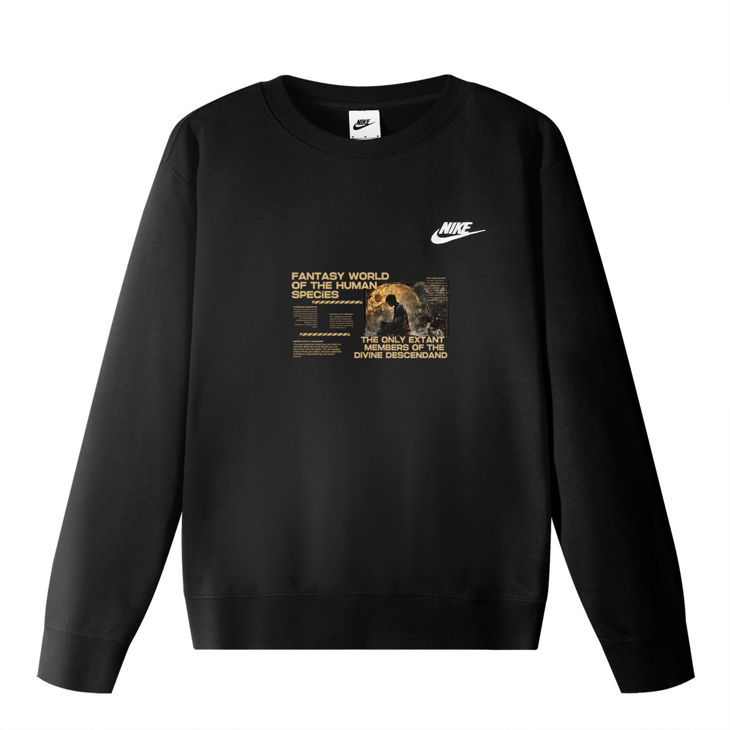 Nike Свитшот унисекс черный
Nike Свитшот унисекс черный