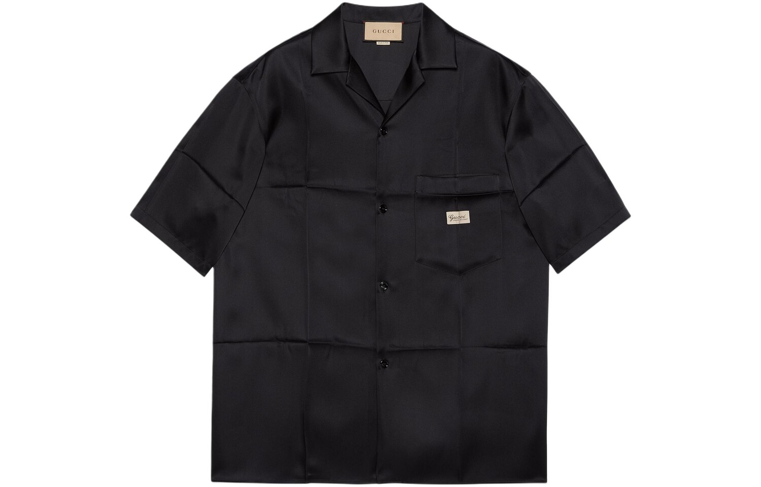 Рубашка мужская черная Gucci, черный
Рубашка мужская черная Gucci, черный
