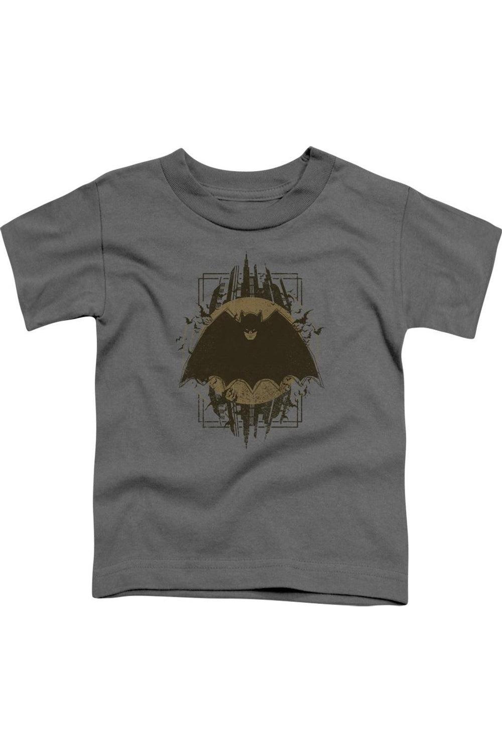 Футболка с коротким рукавом и гербом Бэтмена для малышей Gildan, Charcoal
Футболка с коротким рукавом и гербом Бэтмена для малышей Gildan, Charcoal