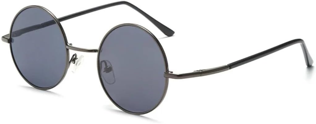 Солнцезащитные очки с защитой от УФ-излучения UV400 | Металлические круглые линзы в стиле панк | Цветные линзы | Для женщин и мужчин | Для занятий спортом на открытом воздухе и вождения DSVIGF, Gun-black
Солнцезащитные очки с защитой от УФ-излучения UV400 | Металлические круглые линзы в стиле панк | Цветные линзы | Для женщин и мужчин | Для занятий спортом на открытом воздухе и вождения DSVIGF, Gun-black