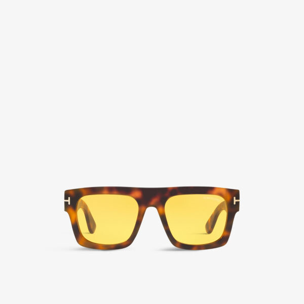 Солнцезащитные очки Fausto в квадратной оправе из ацетата FT0711 Tom Ford, коричневый
Солнцезащитные очки Fausto в квадратной оправе из ацетата FT0711 Tom Ford, коричневый