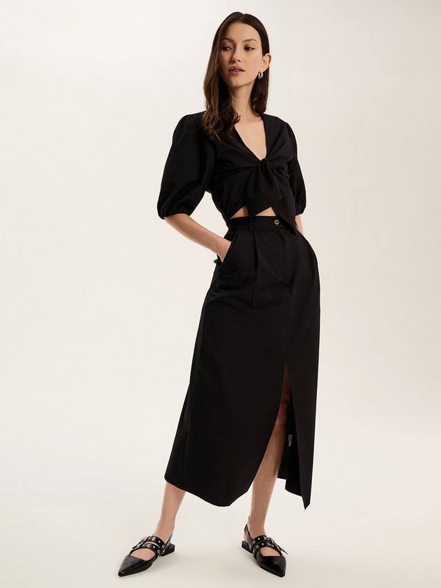 Оливковая миди-юбка OMNES, Black
Оливковая миди-юбка OMNES, Black