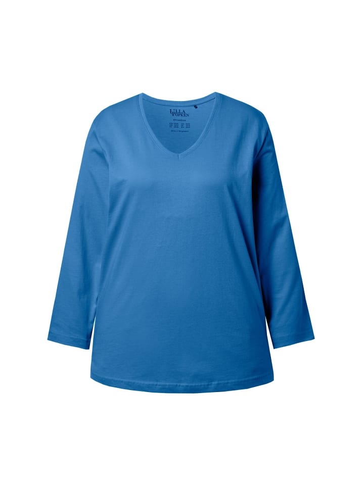 Рубашка в васильковом цвете Ulla Popken
Рубашка в васильковом цвете Ulla Popken