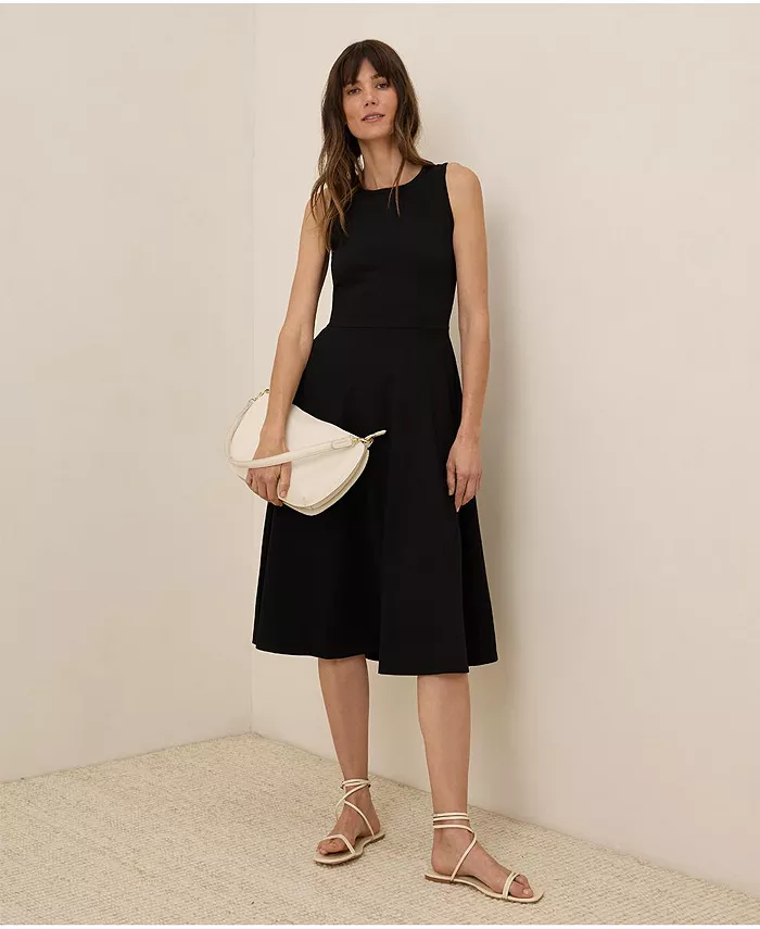 Женское платье из органического хлопка с расклешенным силуэтом и вырезом на спине Fit & Flare Keyhole Back Pact, черный
Женское платье из органического хлопка с расклешенным силуэтом и вырезом на спине Fit & Flare Keyhole Back Pact, черный