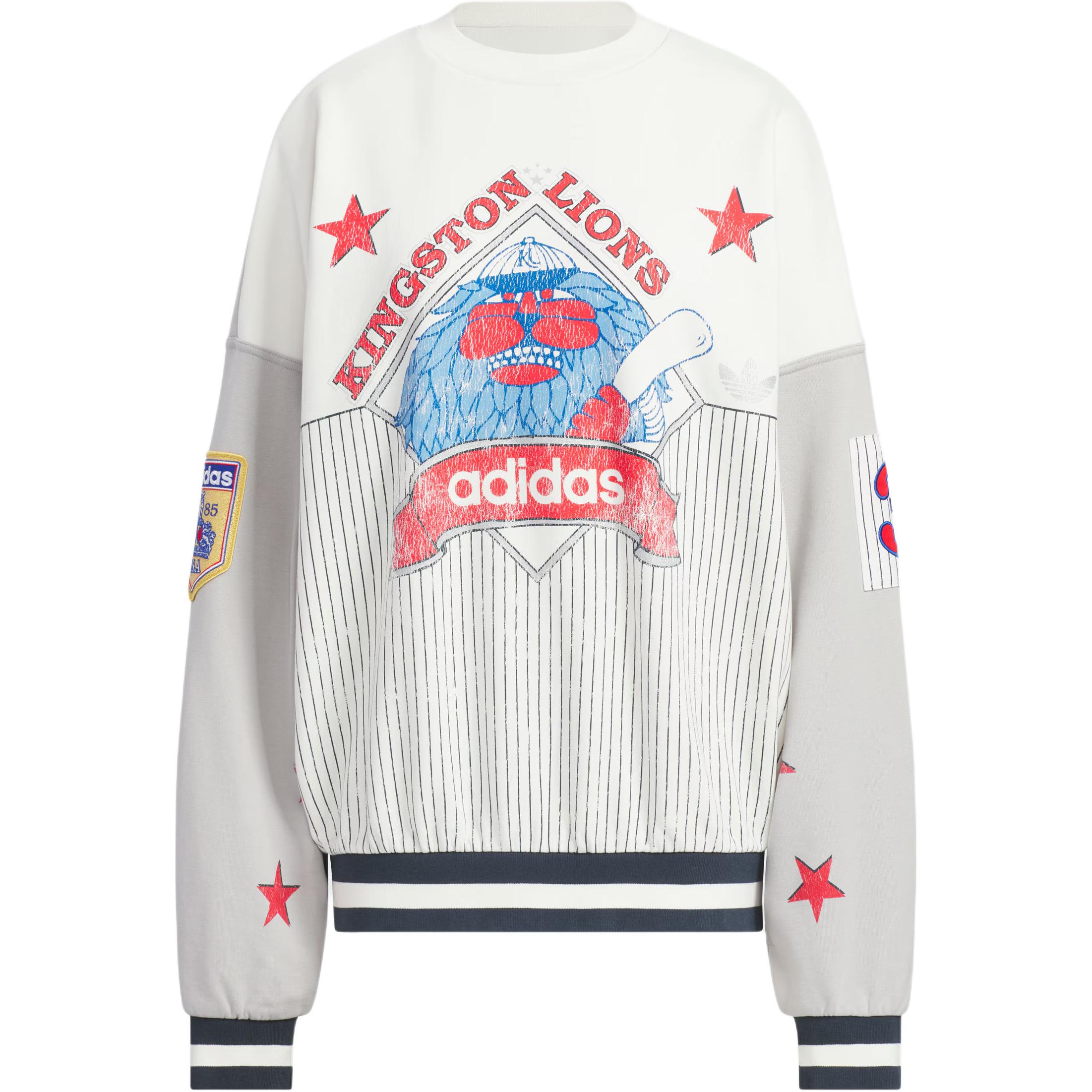 Бейсбольный свитшот Unisex Adidas Originals, светло-серый/белый
Бейсбольный свитшот Unisex Adidas Originals, светло-серый/белый