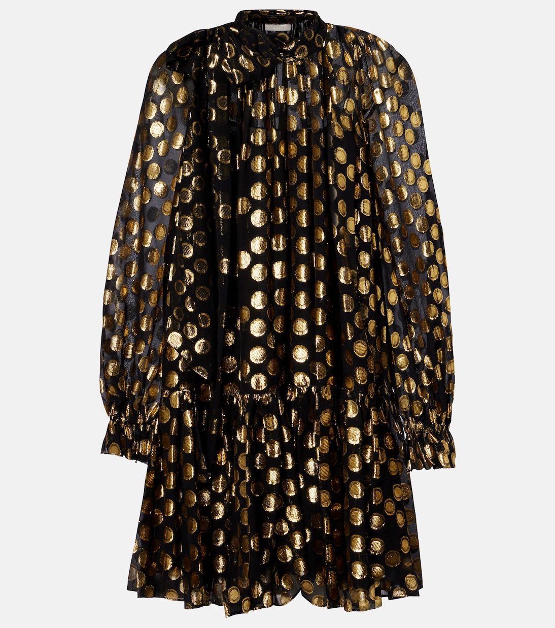 Мини-платье Loretta из смесового шелка фил-купе Ulla Johnson, Obsidian
Мини-платье Loretta из смесового шелка фил-купе Ulla Johnson, Obsidian