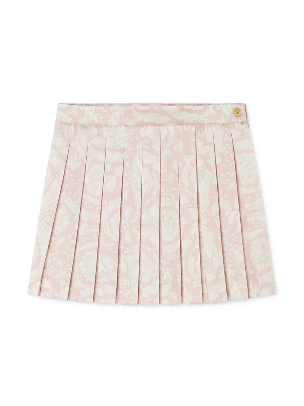 Плиссированная юбка с принтом Barocco Versace Kids, розовый
Плиссированная юбка с принтом Barocco Versace Kids, розовый