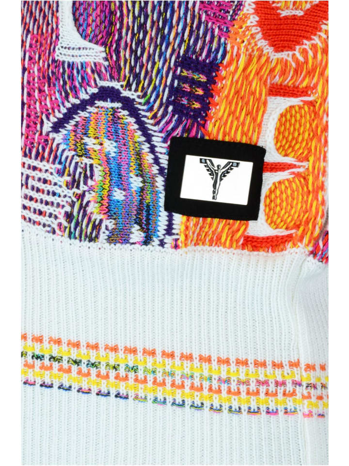 Свитер Carlo Colucci, красно-белый
Свитер Carlo Colucci, красно-белый