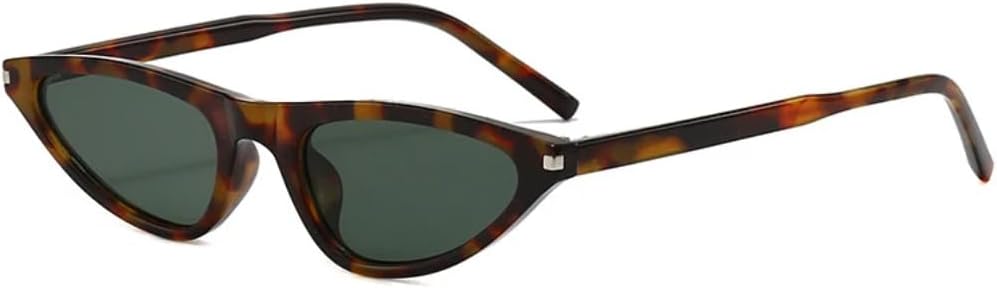 Солнцезащитные очки с защитой UV400 | Маленький размер "кошачий глаз" | Цветные линзы | Для женщин и мужчин | Для занятий спортом на открытом воздухе и вождения DSVIGF, Leopard Dark Green
Солнцезащитные очки с защитой UV400 | Маленький размер "кошачий глаз" | Цветные линзы | Для женщин и мужчин | Для занятий спортом на открытом воздухе и вождения DSVIGF, Leopard Dark Green