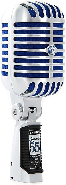 Кардиоидный динамический вокальный микрофон Shure Super 55 Deluxe Supercardioid Dynamic Microphone
Кардиоидный динамический вокальный микрофон Shure Super 55 Deluxe Supercardioid Dynamic Microphone
