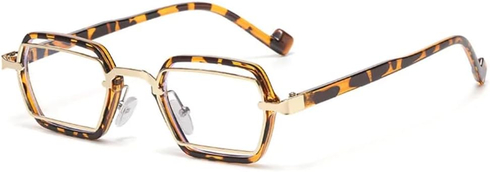 Солнцезащитные очки с защитой UV400 | Маленький панк, разноцветные линзы | для женщин и мужчин, для занятий спортом на открытом воздухе и вождения (C3 Черный, Золотой, Желтый) LXLHWN, C8 Leopard Clear
Солнцезащитные очки с защитой UV400 | Маленький панк, разноцветные линзы | для женщин и мужчин, для занятий спортом на открытом воздухе и вождения (C3 Черный, Золотой, Желтый) LXLHWN, C8 Leopard Clear