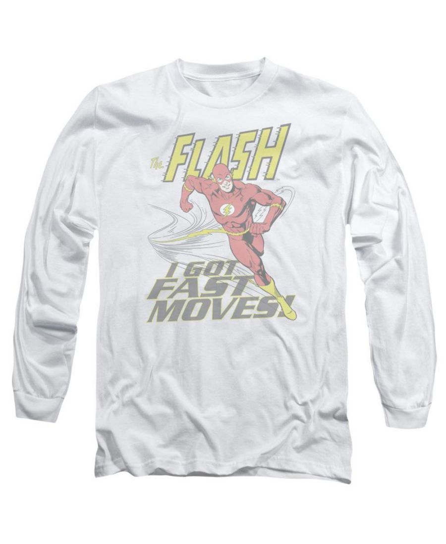 Мужская футболка с длинным рукавом DC Comics Fast Moves для взрослых Flash, White, Белый, Мужская футболка с длинным рукавом DC Comics Fast Moves для взрослых Flash, White
Мужская футболка с длинным рукавом DC Comics Fast Moves для взрослых Flash, White, Белый, Мужская футболка с длинным рукавом DC Comics Fast Moves для взрослых Flash, White