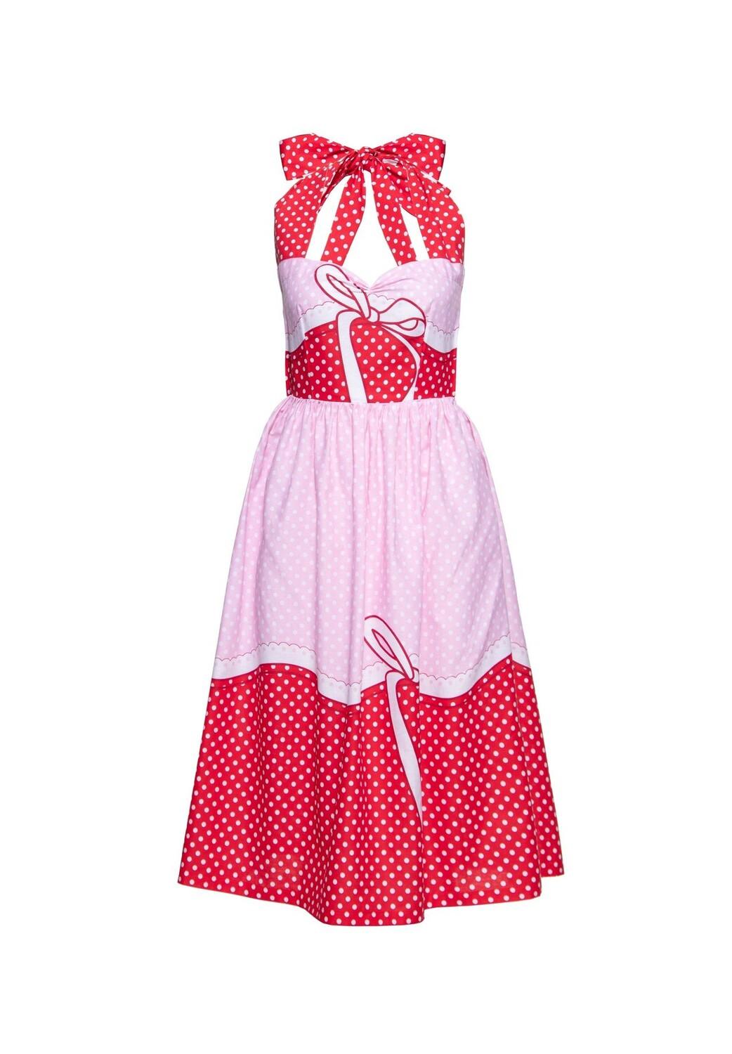 Летнее платье в горошек QUEEN KEROSIN, красный
Летнее платье в горошек QUEEN KEROSIN, красный