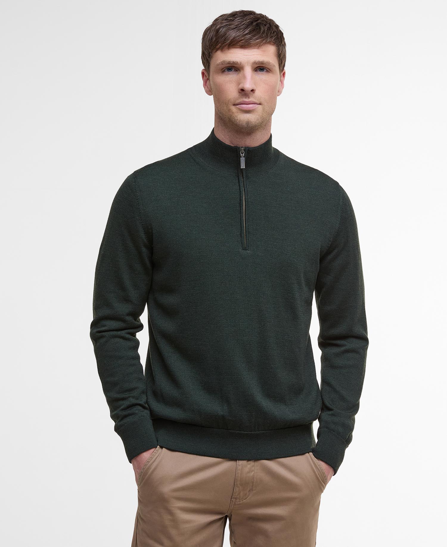 Джемпер Barbour Gamlin Half-Zip, оливковый
Джемпер Barbour Gamlin Half-Zip, оливковый