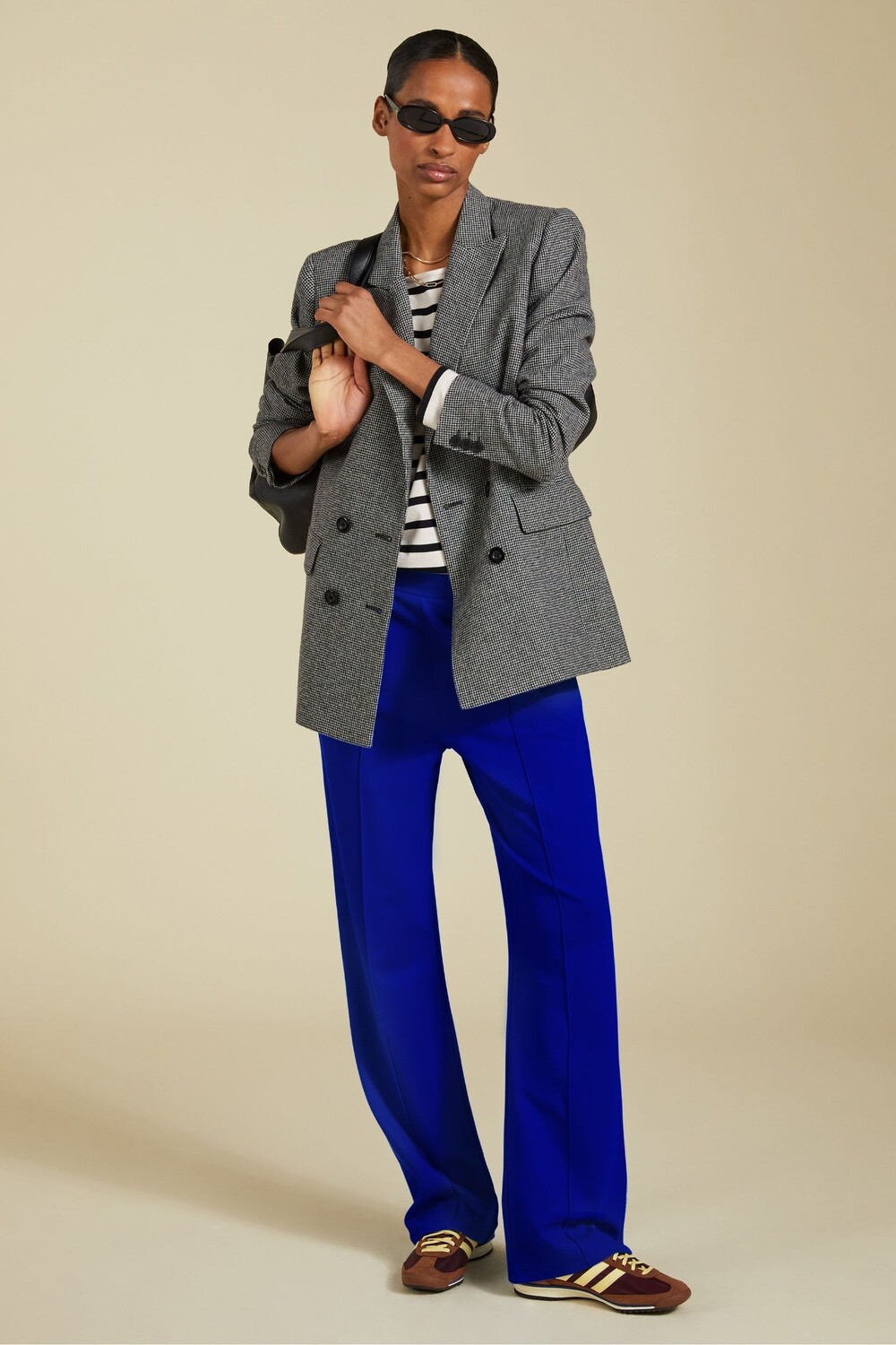 Брюки широкого кроя marian ponte Baukjen, синий
Брюки широкого кроя marian ponte Baukjen, синий