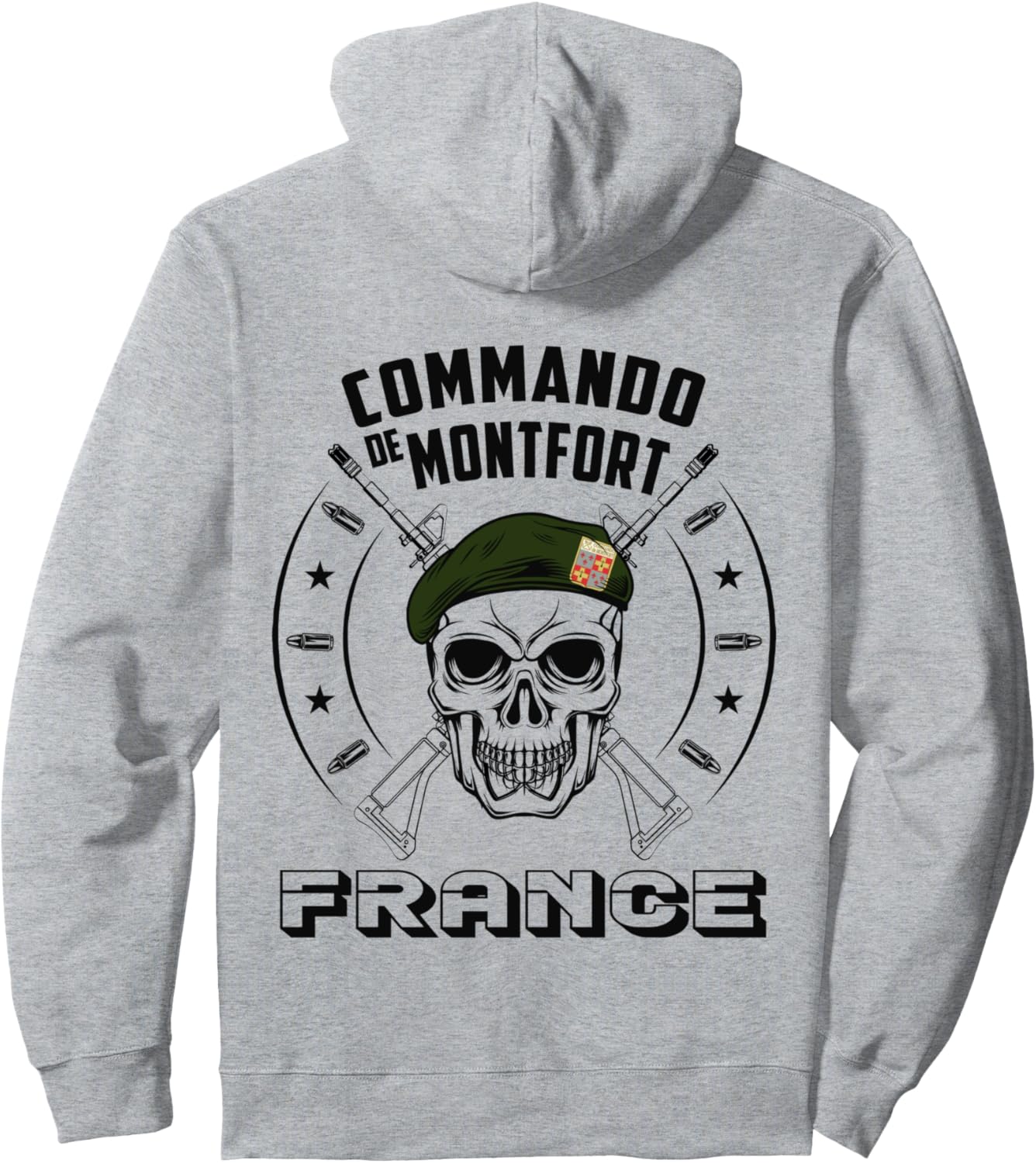 Толстовка Montfort Commando французского спецназа, серая Forfusco Commando De Montfort France Fusilier
Толстовка Montfort Commando французского спецназа, серая Forfusco Commando De Montfort France Fusilier