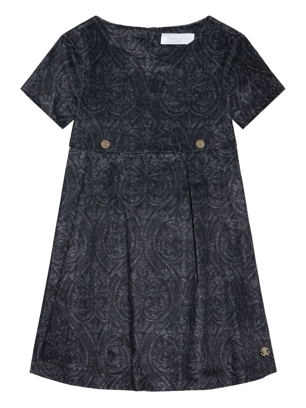 Платье с декоративными пуговицами Roberto Cavalli Junior, черный
Платье с декоративными пуговицами Roberto Cavalli Junior, черный