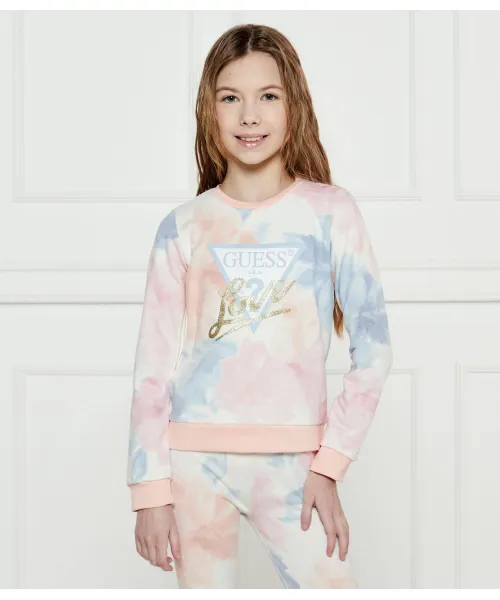 Толстовка Regular fit Guess, розовый
Толстовка Regular fit Guess, розовый