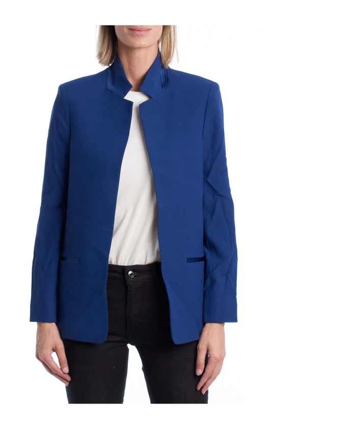 Элегантный пиджак в американском стиле для универсального стиля Zadig & Voltaire, синий
Элегантный пиджак в американском стиле для универсального стиля Zadig & Voltaire, синий