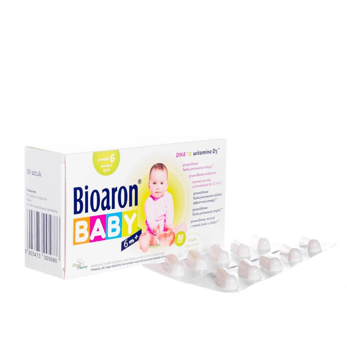 Биологически активная добавка Биоарон БЭБИ 6м+. 30 штук Phytopharm
Биологически активная добавка Биоарон БЭБИ 6м+. 30 штук Phytopharm