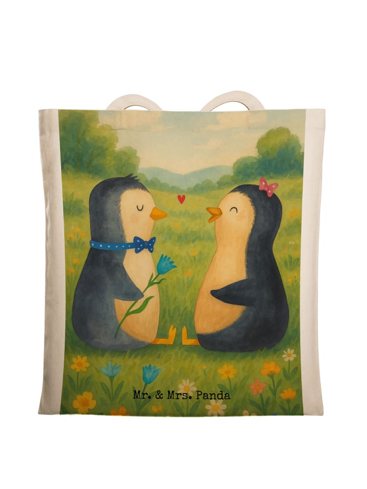 Mr. & Mrs. Panda Сумка через плечо с изображением пары пингвинов, без надписи, белого цвета
Mr. & Mrs. Panda Сумка через плечо с изображением пары пингвинов, без надписи, белого цвета