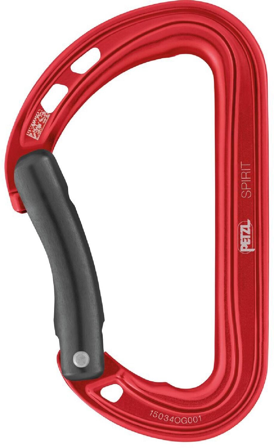 Карабин Spirit Bent Gate Petzl, красный
Карабин Spirit Bent Gate Petzl, красный