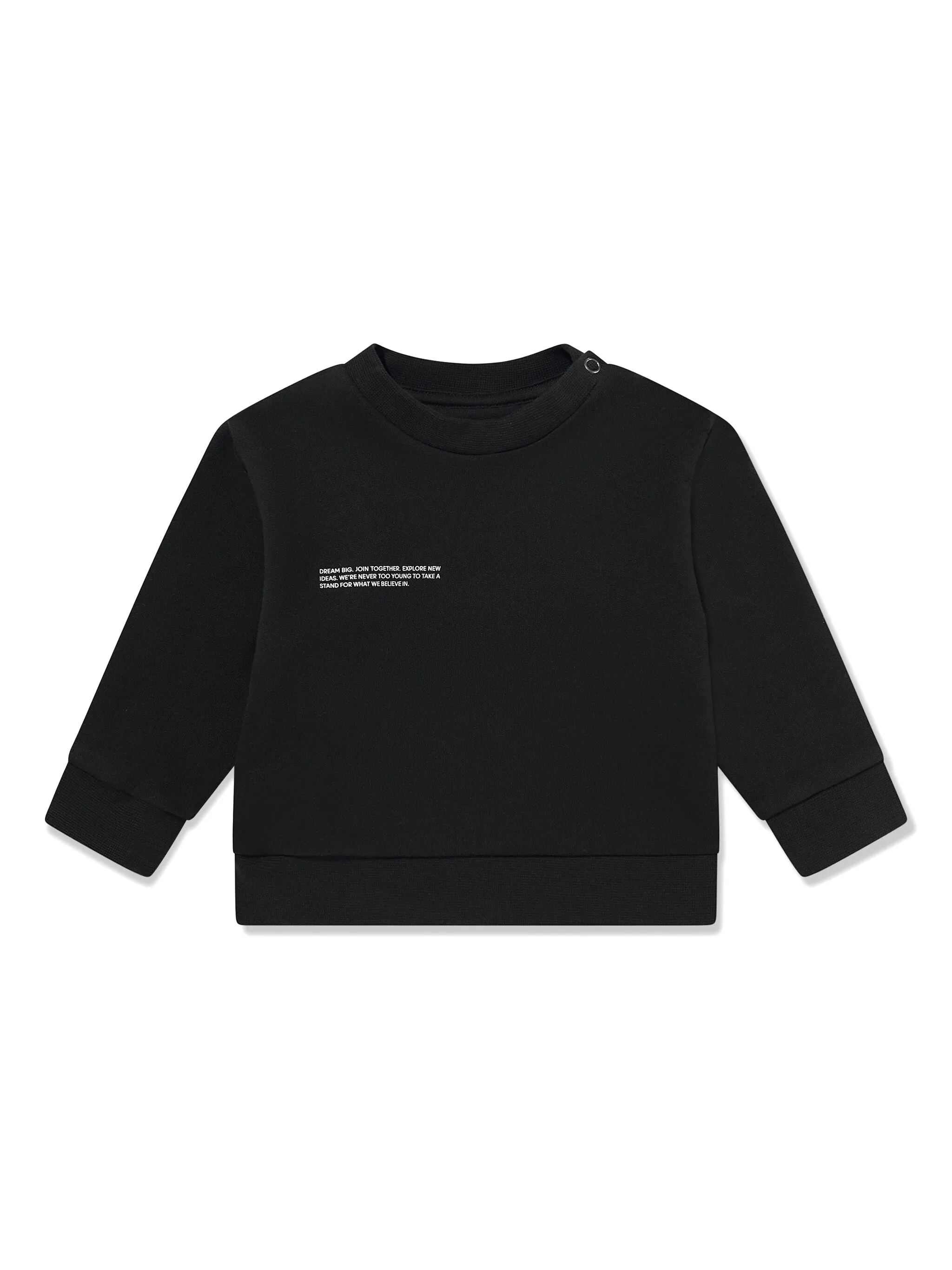 Толстовка с логотипом Pangaia Kids, черный
Толстовка с логотипом Pangaia Kids, черный